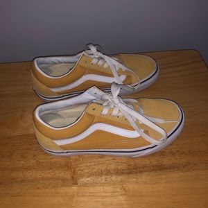 Yellow Old Skool Vans
